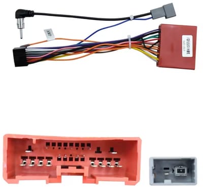 Iso kabelset voor Carplay en autoradio | Geschikt voor o.a. Mazda 1 2 3 4 5 6 CX | kabel adaptor stekker connector aansluiting adapter verloopstekker | 2002 2003 2004 2005 2006 2007 2008 2009 2010 2011 2012 2013 2014 2015 2016 2017