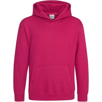 Just Hoods Kids´ Hoodie JH001K - Hot Pink - 9/11 (L)