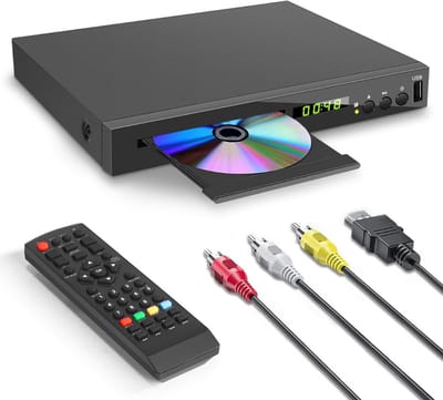 DVD Speler met HDMI - Blu Ray Spelers - Externe DVVD Speler - Zwart