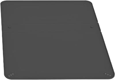 Honden Potty Tray - Honden Toilet - Zindelijkheidstraining - L-vormige Splash Guard - 34 x 26 x 1 cm - Grijs