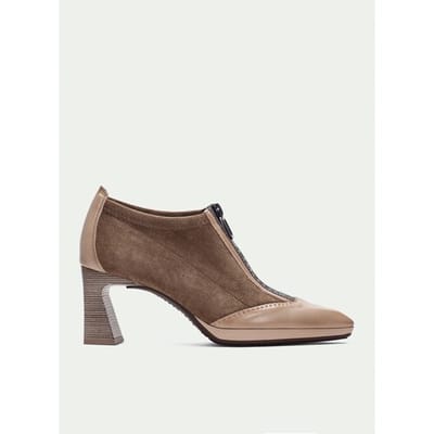 Hispanitas Bruine Atlanta Leren Schoenen