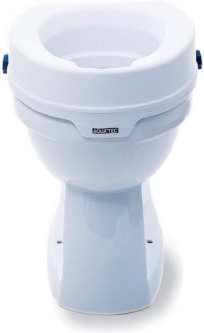 Toiletverhoger - Zitting verhoogd - Veiliger Toiletgebruik - Extra Sterk Ontwerp - 10 cm - Wit