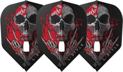 Professionele Dart Flights Zwart - Set van 3 Stuks voor Stevige Pijltjes