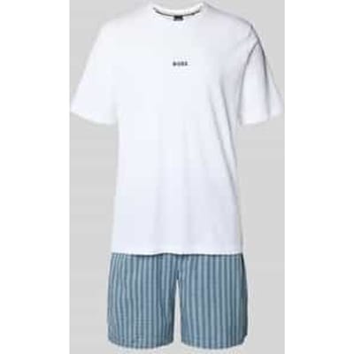 regular fit pyjama van katoenmix model 'CHRIS PATTERN S SET'