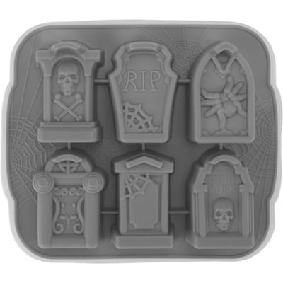 IJsblokjes Siliconen Taart Snoep Chocolade IJsblokjes Maker Bakvorm Feestartikelen voor Halloween Grijs grijze kleur