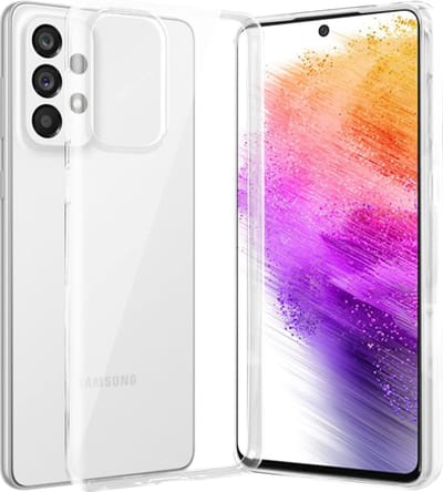 Soft Backcover Hoesje Geschikt voor: Samsung Galaxy A73 5G Silicone Transparant - ZT Accessoires