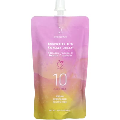 Everydaze, Essential C Konjac Jelly, Perziksmaak, 5.07 fl oz (150 ml)
