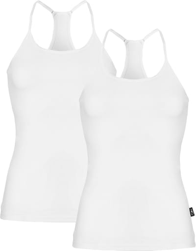 O'Neill Dames Racerback Top 2-Pack Wit - Maat S
