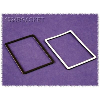 Hammond Electronics 1594DGASKET Pakking Silicone Zwart 2 stuk(s)