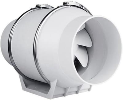 Afzuigventilator - Kanaalventilator - Luchtcirculatie Verbeteren - Afneembaar Ontwerp - XXL - One Color