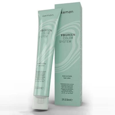 Kemon Yo Green Color System 5.5 Light Red Brown Tone On Tone Hair Color