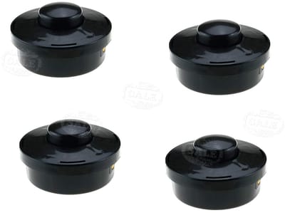 Allecto - Gasoline Gr Trimmer Head - Bump Feed - Hoogwaardige vervangingsspoel - Zwart - Duurzaam en eenvoudig te installeren - Geschikt voor de
