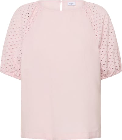 Saint Tropez PalaSZ SS Blouse Dames Blouse - Chalk Pink