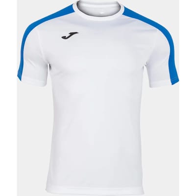 Joma Academy III Shirt Korte Mouw Kinderen - Wit / Royal | Maat: 96-104