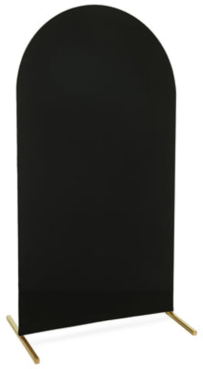 Hoes voor de boogspanner, 150 cm x 80 cm, zwart