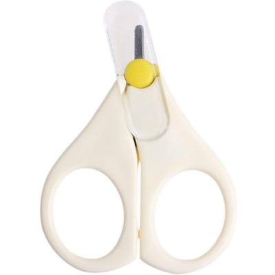 Coupe-ongles pour nouveau-né, enfant, bébé, sécurité, manucure, ciseaux, pratique, nouveau, pour le soin des ongles de bébé blanc