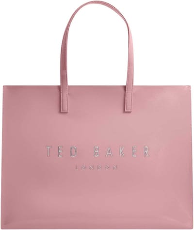 Schoudertas Dames - Handtas Shopper - Dagelijks Gebruik - Crinkle Textuur Design - 41 x 15 x 32 cm - Grijs