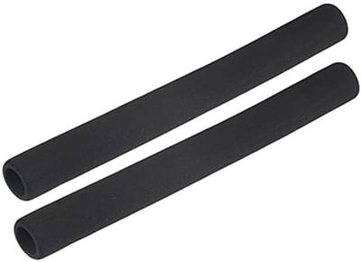 Schuimstofslang Gripsteun - 2 Stuks, Buisisolatie, 20 mm ID, 30 mm OD, 295 mm Lengte, Zwart