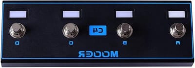 Voetschakelaar Controller - Draadloze Controller - Muziek Effecten - 4 Extra Voetschakelaars - Compact Formaat - Zwart
