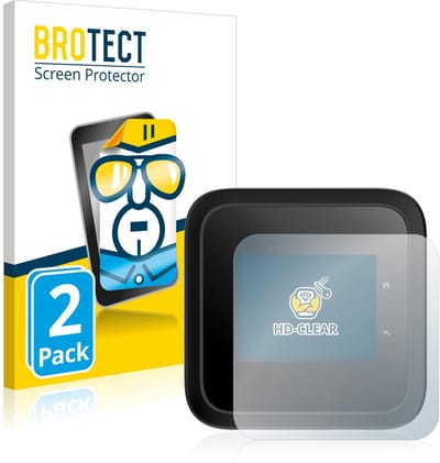BROTECT - Screenprotector voor Netgear Nighthawk M6 Pro - Folie Beschermfolie transparant 2 Stuks