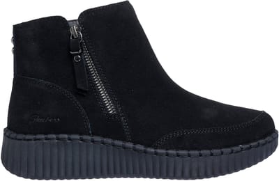Skechers - Wilshire Weekend Crush - Dames Laarsjes - Zwart - Maat 36