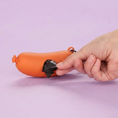Hotdog poepzakjesdispenser van Balvi