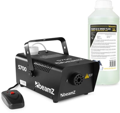 Rookmachine - Beamz S700 rookmachine - Met 1 liter rookvloeistof - Incl. afstandsbediening - 700W