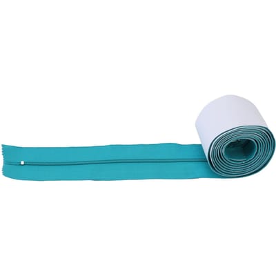 2 Stuks Stofbeschermer Rits Heavy Duty Dubbelzijdig Zelfklevende Stofbarrière Rits voor Kas Plastic Folie groen