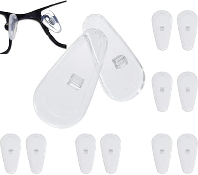Hypify - Neuspads voor bril - 6 stuks - anti-slip - zonnebril