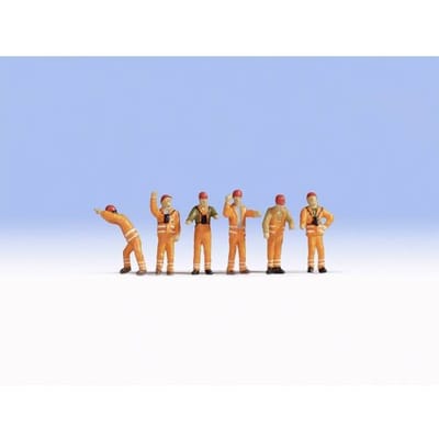 NOCH 36275 N Rangeerpersoneel figuren Geverfd, Staand