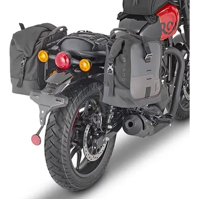 Givi Royal Enfield Hntr 350 2022-2023 Zadeltassen Montage Zwart