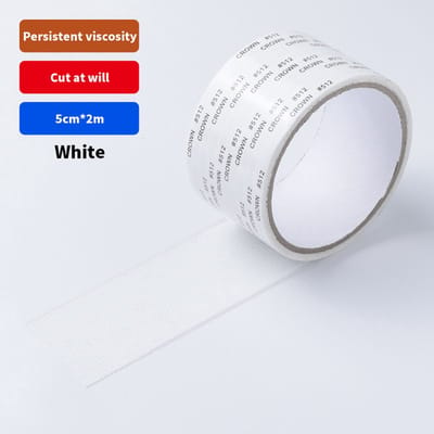 N.E.M. Luxe Muggennet Reparatie Tape - Muggengaas Plakband - Gaas Wonen - Klussen Horren Tool - Horrengaas Tools - wit 5x200cm
