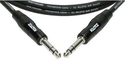 Klotz GRG1PP01.5 Greyhound Patch Cable 1,5m - Stereo patch kabel