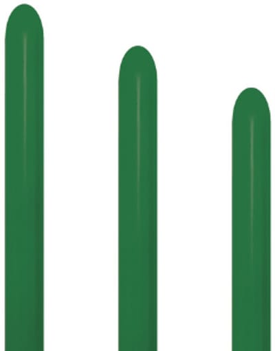 Modeleerballon Forest green - 260s - 50stuks Sempertex