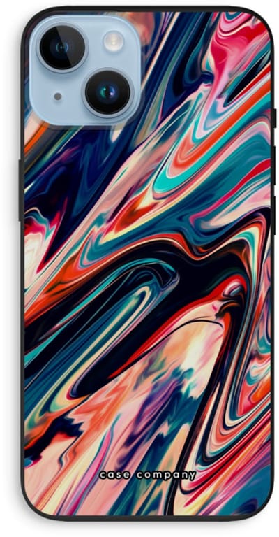 Case Company® - Hoesje geschikt voor iPhone 14 hoesje - Quantum Being - Biologisch Afbreekbaar Telefoonhoesje - Bescherming alle Kanten en Schermrand