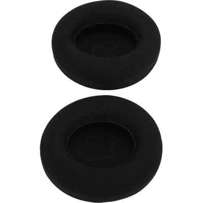 Hoofdtelefoon Oorkussentjes voor Space Q45 Geheugenschuim Spons Ademend Mesh Stof Headset Oorschelpen Kussentjes black