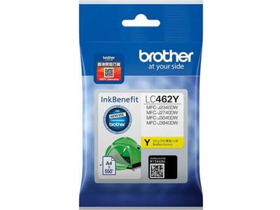 Brother LC-462XLY inktcartridge geel hoge capaciteit (origineel)