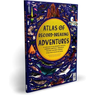 Atlas Of Record-Breaking Adventures - Atlas Of - Emily Hawkins