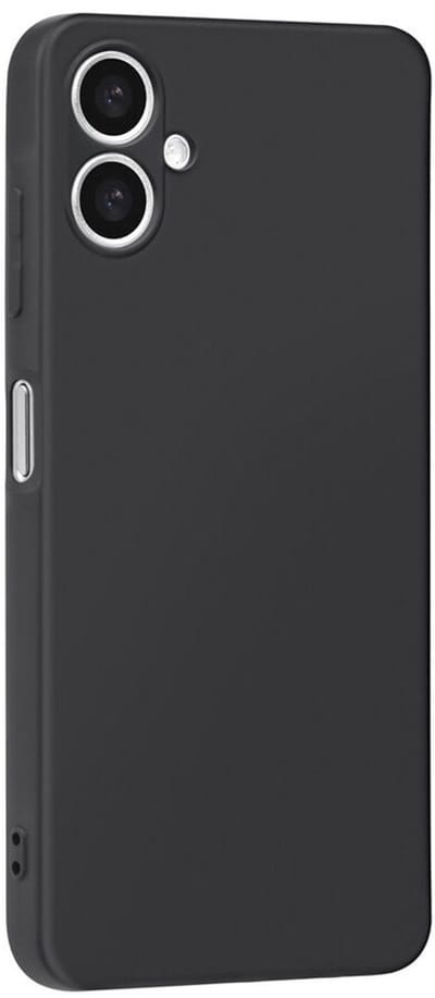 TUNIQ telefoonhoesje voor Samsung Galaxy A06 - Siliconen backcover - Zwart