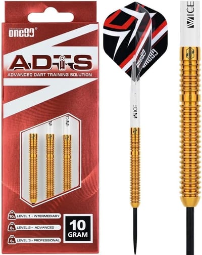 Steeltip Dartpijlen 10 Gram - Brass Darts voor Beginners en Competitie