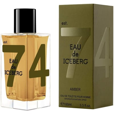 Iceberg, Eau de Iceberg 74 Amber, Eau De Toilette, Voor Mannen, 100 ml