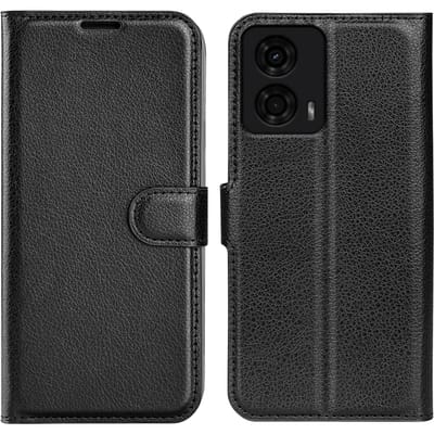 Mocaa Motorola E14 Slim-Fit Book Case Zwart