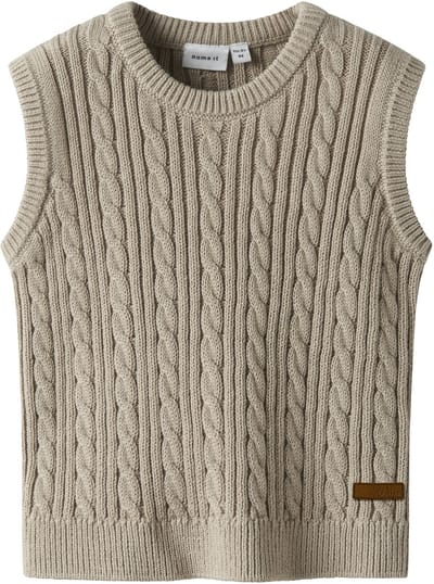 Name it Gebreid gilet Biologisch katoen