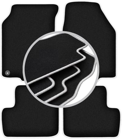 CARLUX-SILVER automatten voor: Rover 25 hatchback (1999-2005)