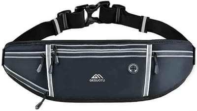 Heuptas met vouwbare bidonhouder - ideale sporttas voor hardlopen, fietsen, wandelen en outdooractiviteiten