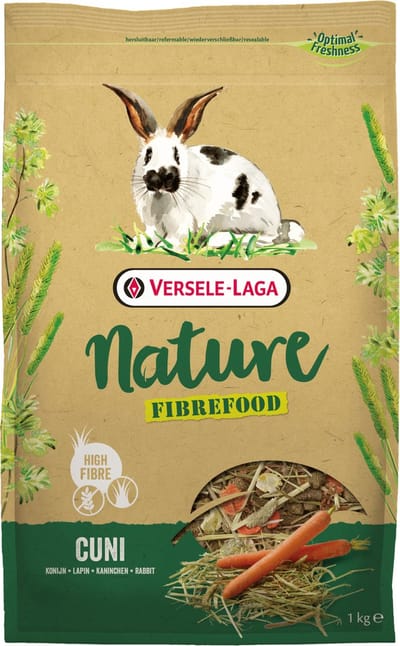 Versele-Laga Nature Fibrefood Cuni Konijnenvoer Inhoud - 1 kg