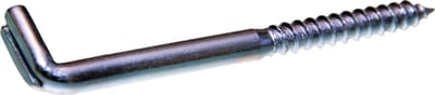 Schroefduim met zaagsnede 5,80 x 80 mm – ijzer gegalvaniseerd – duimhoogte 18 mm – zak à 2 stuks