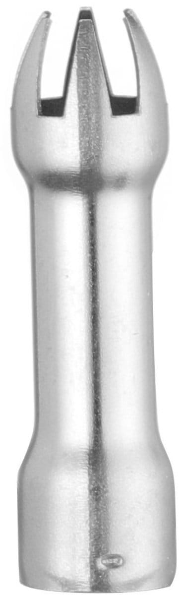 HENDI slagroomsifon thermisch geisoleerd - rvs dubbelwandig - 0,5 liter - 95 mm dia x 275 mm hoog - zilver - met 3 spuitmondjes - voor warme en koude sauzen
