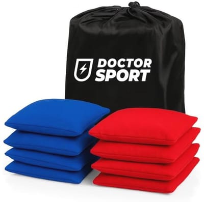 Set van 8 Cornhole Zakjes voor Buiten - Vierkante Werpzakjes voor Spelletjes en Therapie