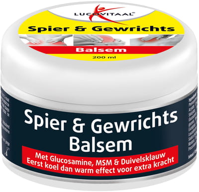 3x Lucovitaal Spier & Gewrichtsbalsem 200 ml